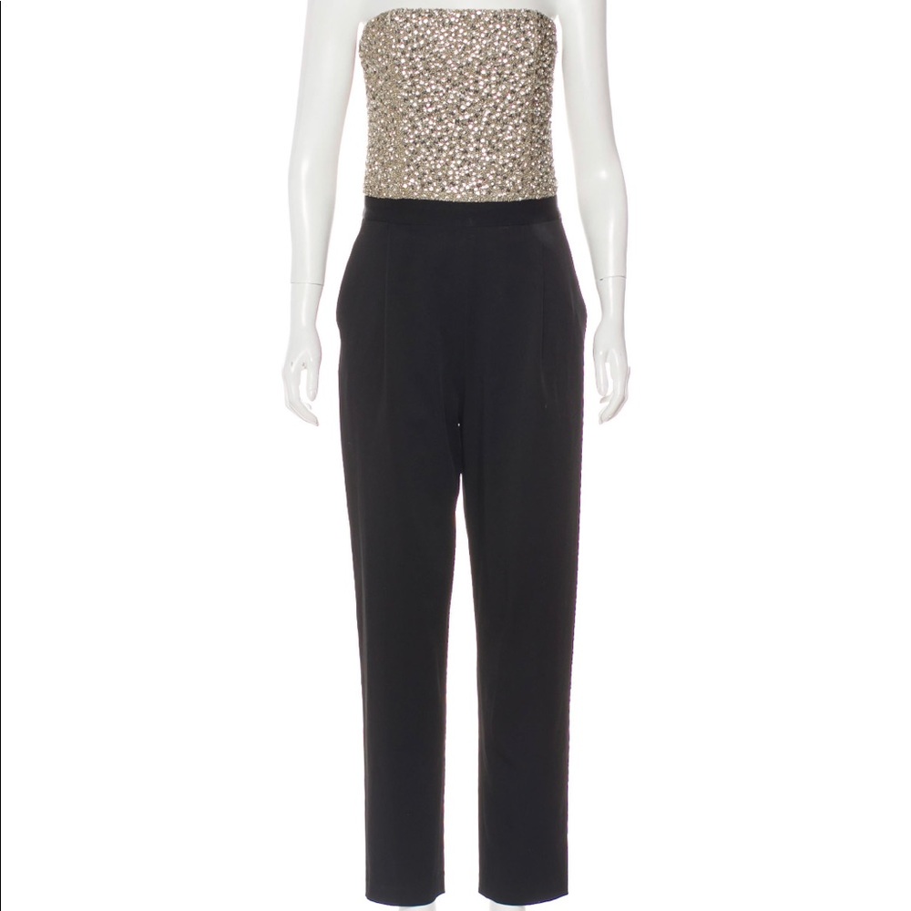 Alice & Olivia Beaded Jumpsuit